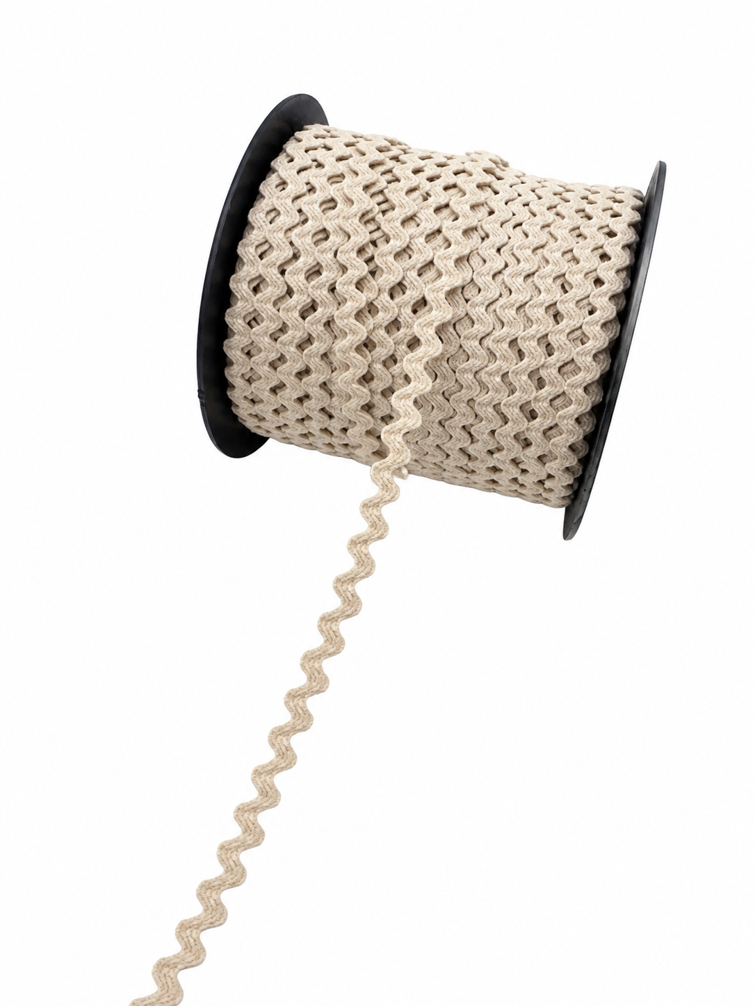 Zig-zag 6mm bej - pret pe metru