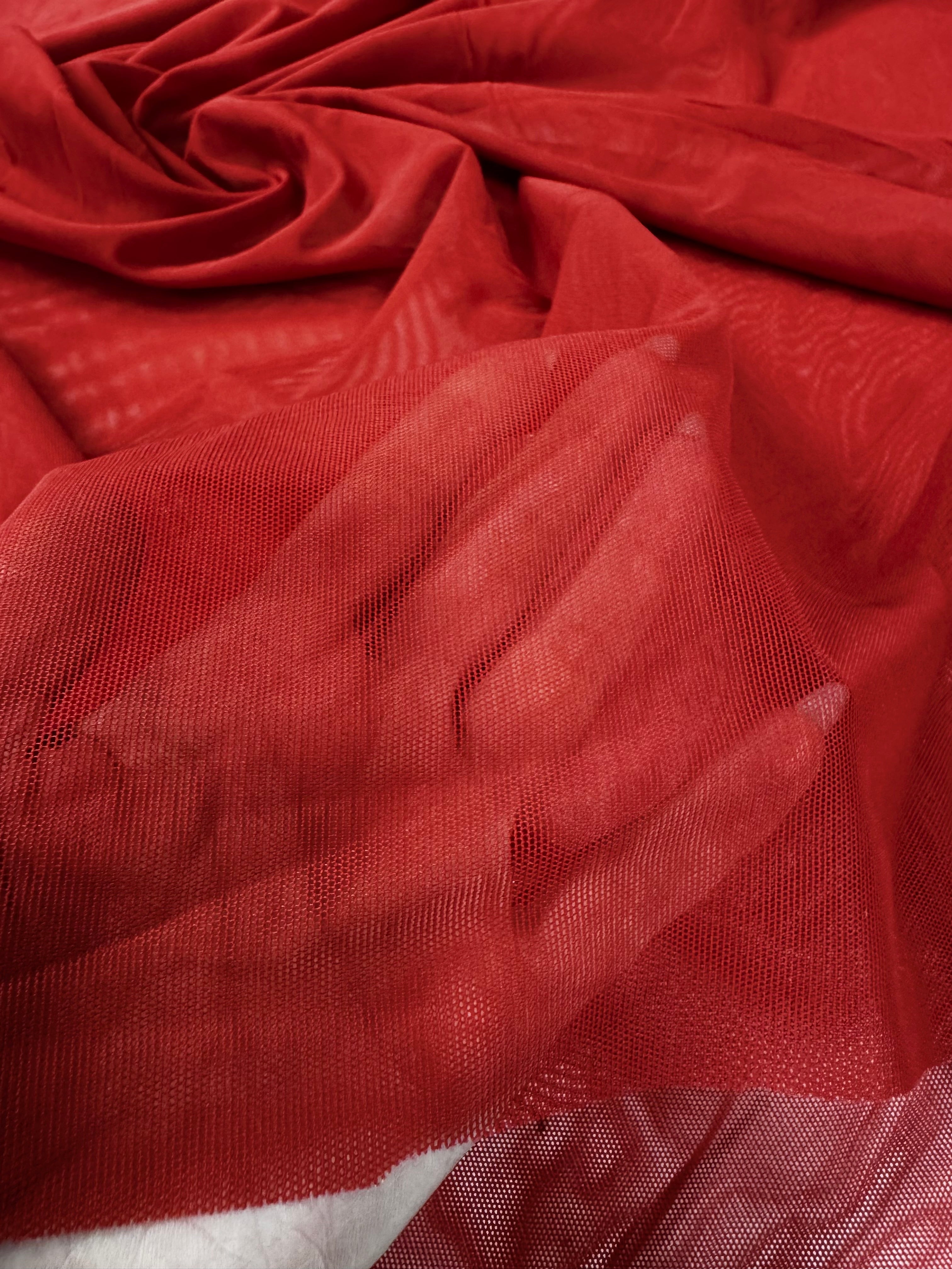 Tull Elastic Rosu Caramiziu