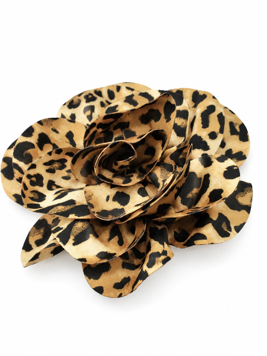 Floare Din Matase Animal Print 15cm