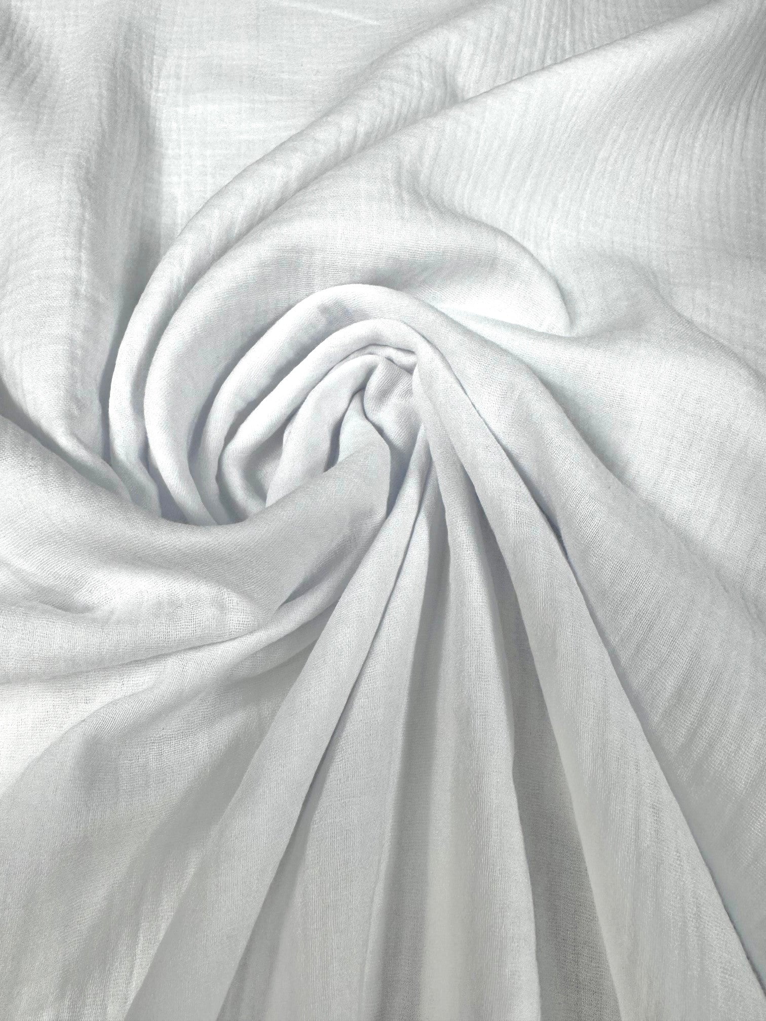 Muselina Din Bumbac, Alb
