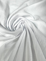 Muselina Din Bumbac, Alb