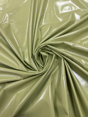Țesătură latex imitație de piele lăcuită cu elastan - Vernil