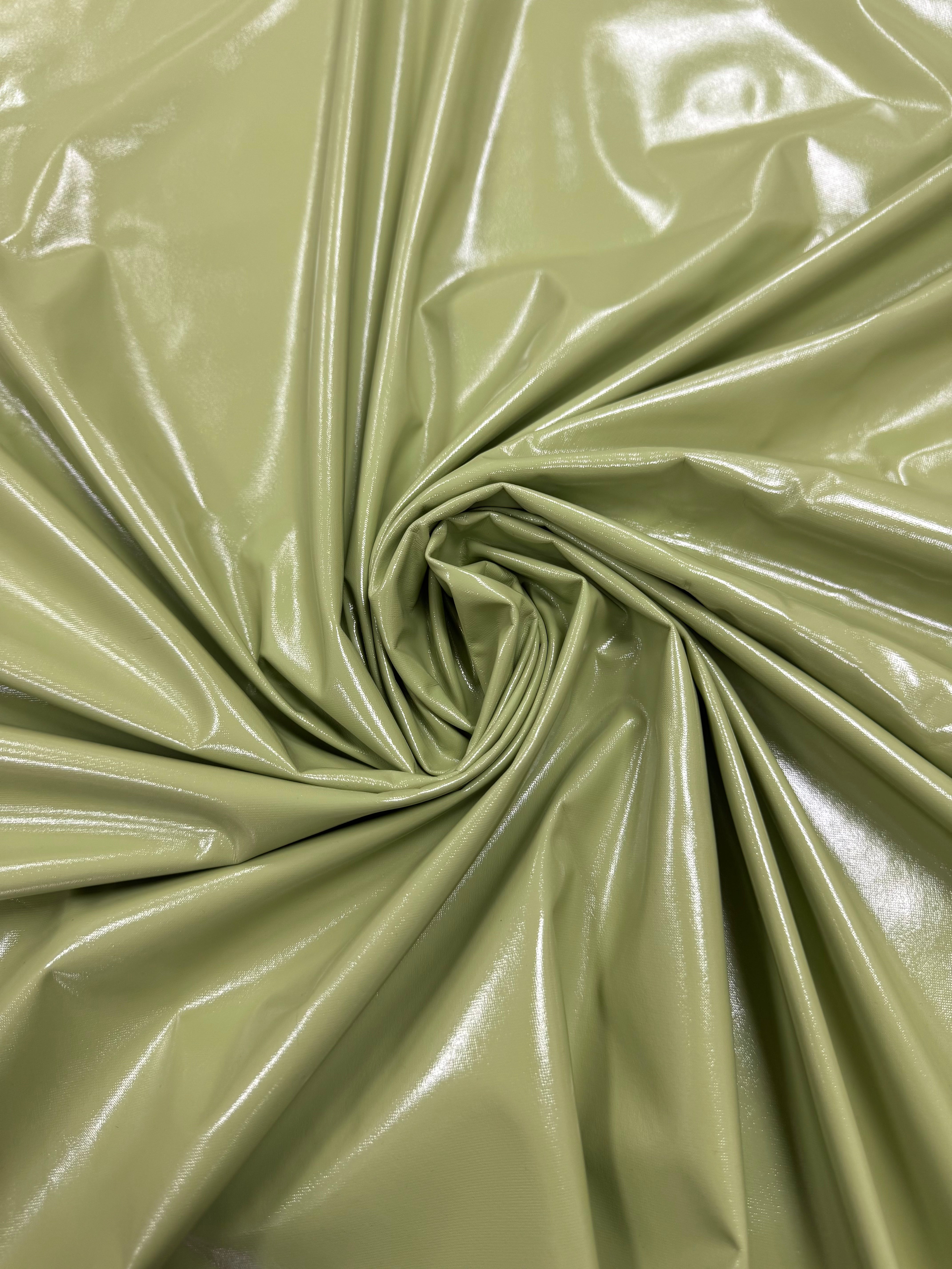 Țesătură latex imitație de piele lăcuită cu elastan - Vernil