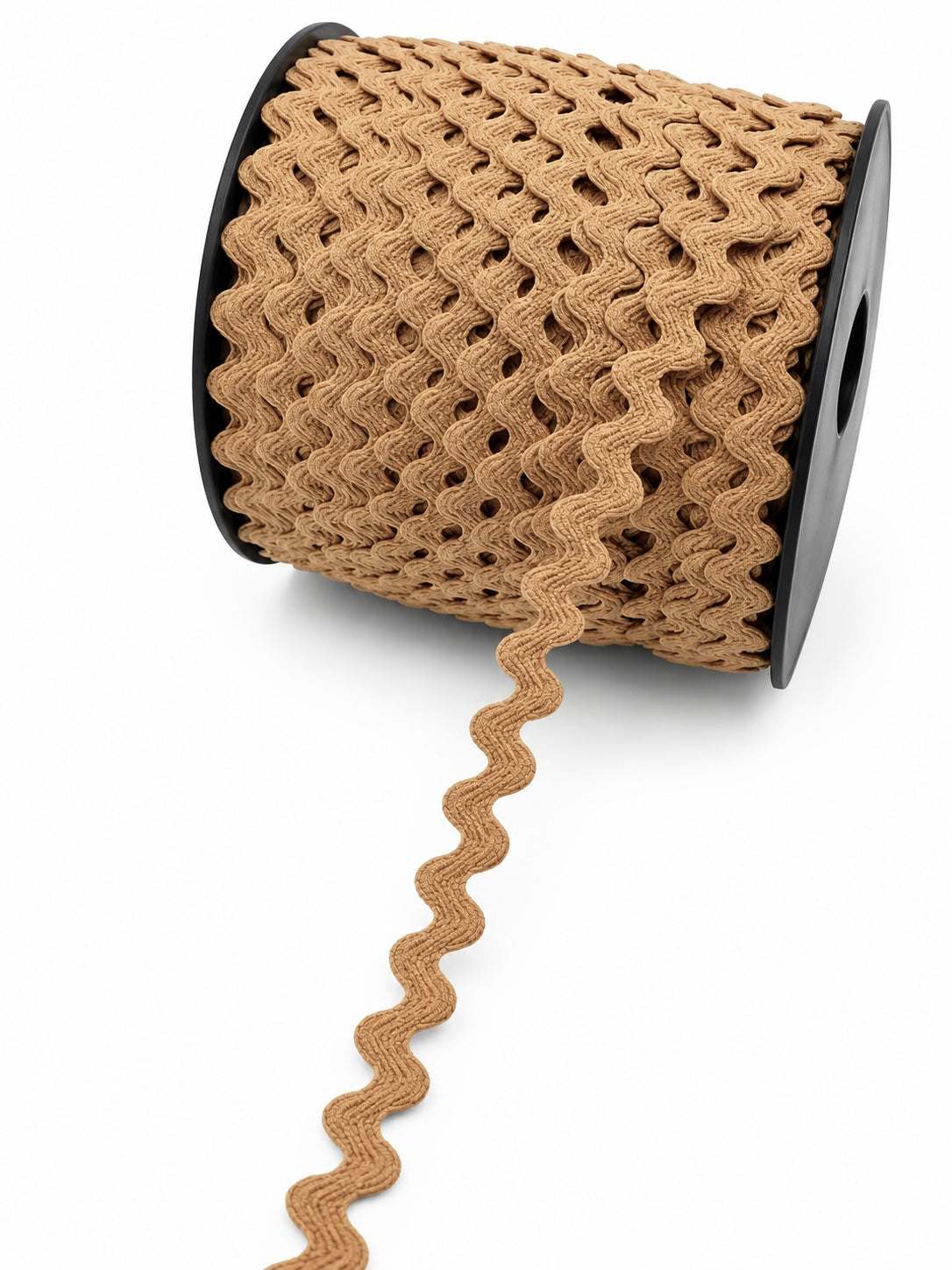 Zig-zag 10mm Bej - pret pe metru