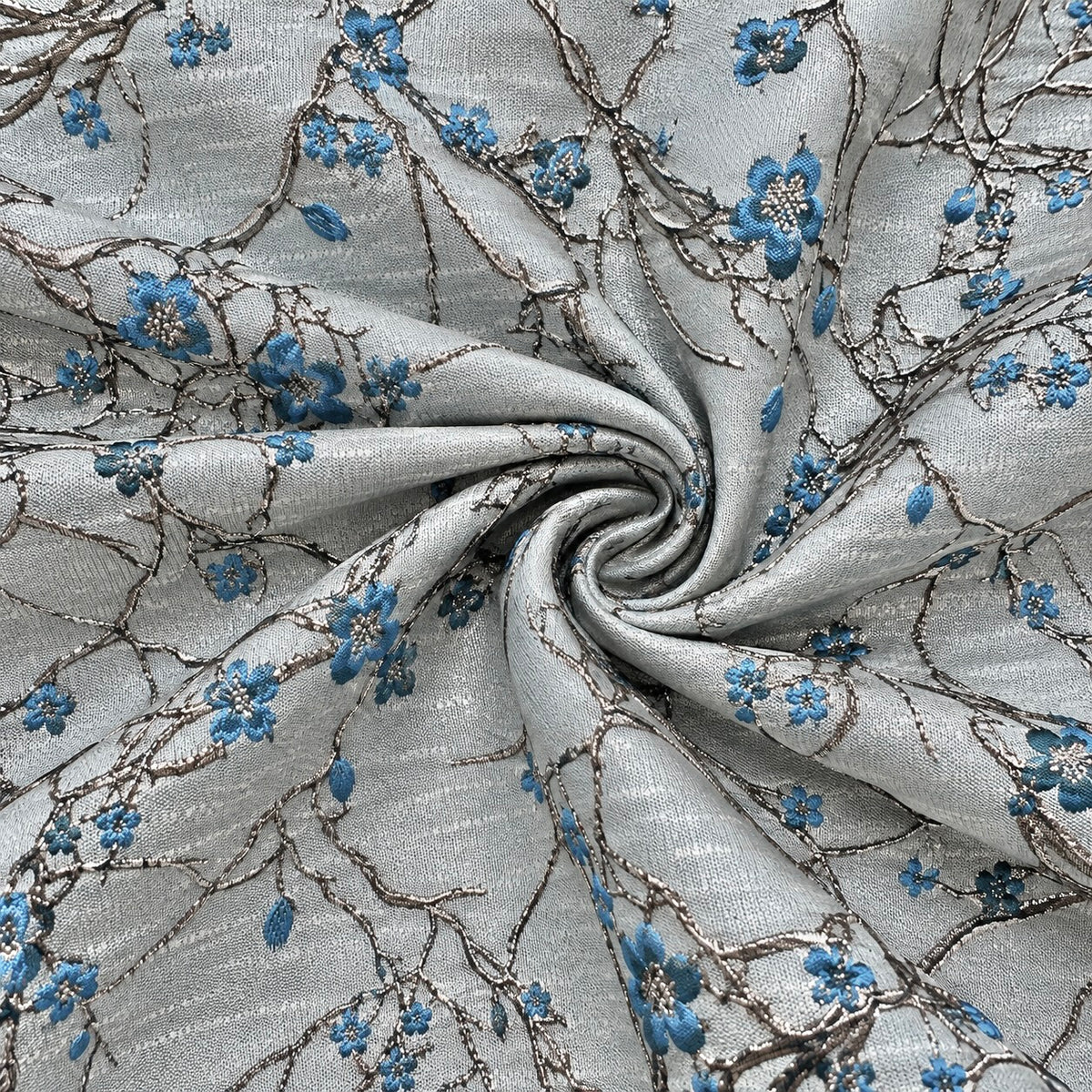 Brocard Cu Fir Lame - Bleu
