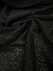 Tricot lana cu acril negru