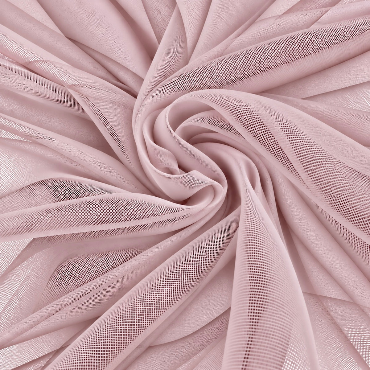 Tull Fin, 2.80 m Latime - Roza pastel