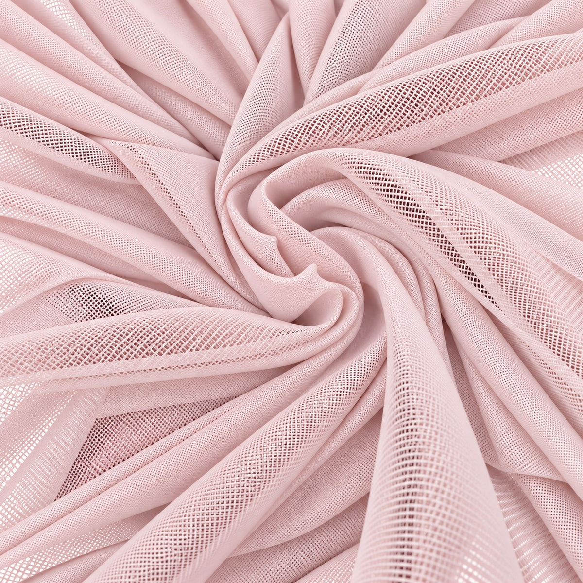 Tull Fin, 2.80 m Latime - Roz Pastel