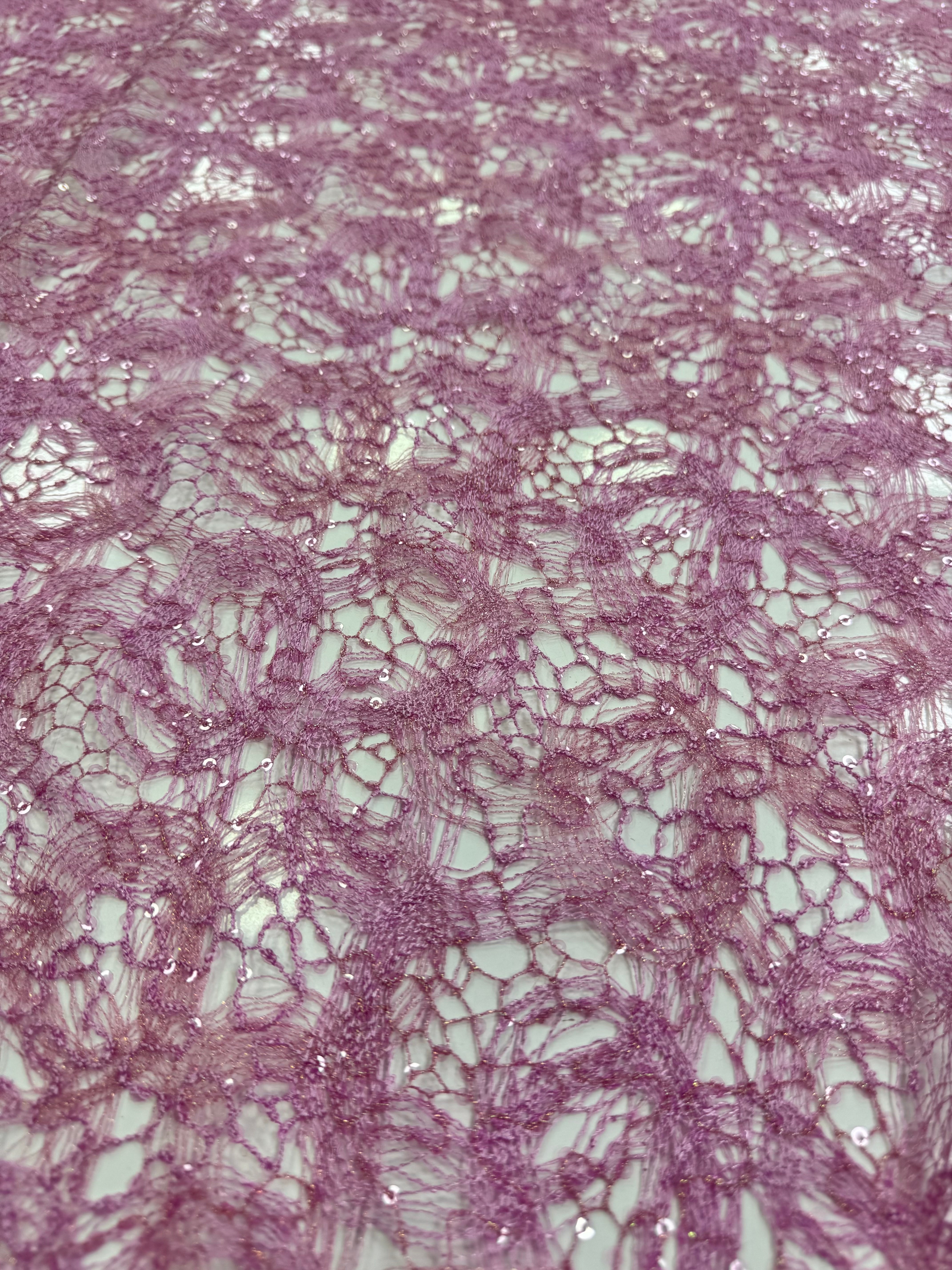 Broderie Sparta Roz
