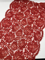 Dantela Chantilly 34cm - Caramiziu