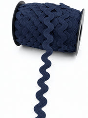 Zig-zag 2cm Bleumarin - pret pe metru