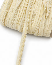 Elastic lenjerie intima 9mm - crem unt