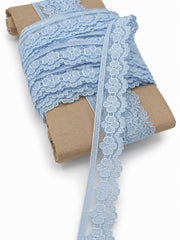 Dantela Bleu 1.30cm - preț pe metru