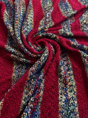 Tricot Pufos Cu Fir Lame Auriu