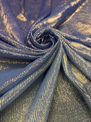 Voal Fin Creponat Metalizat In Degrade