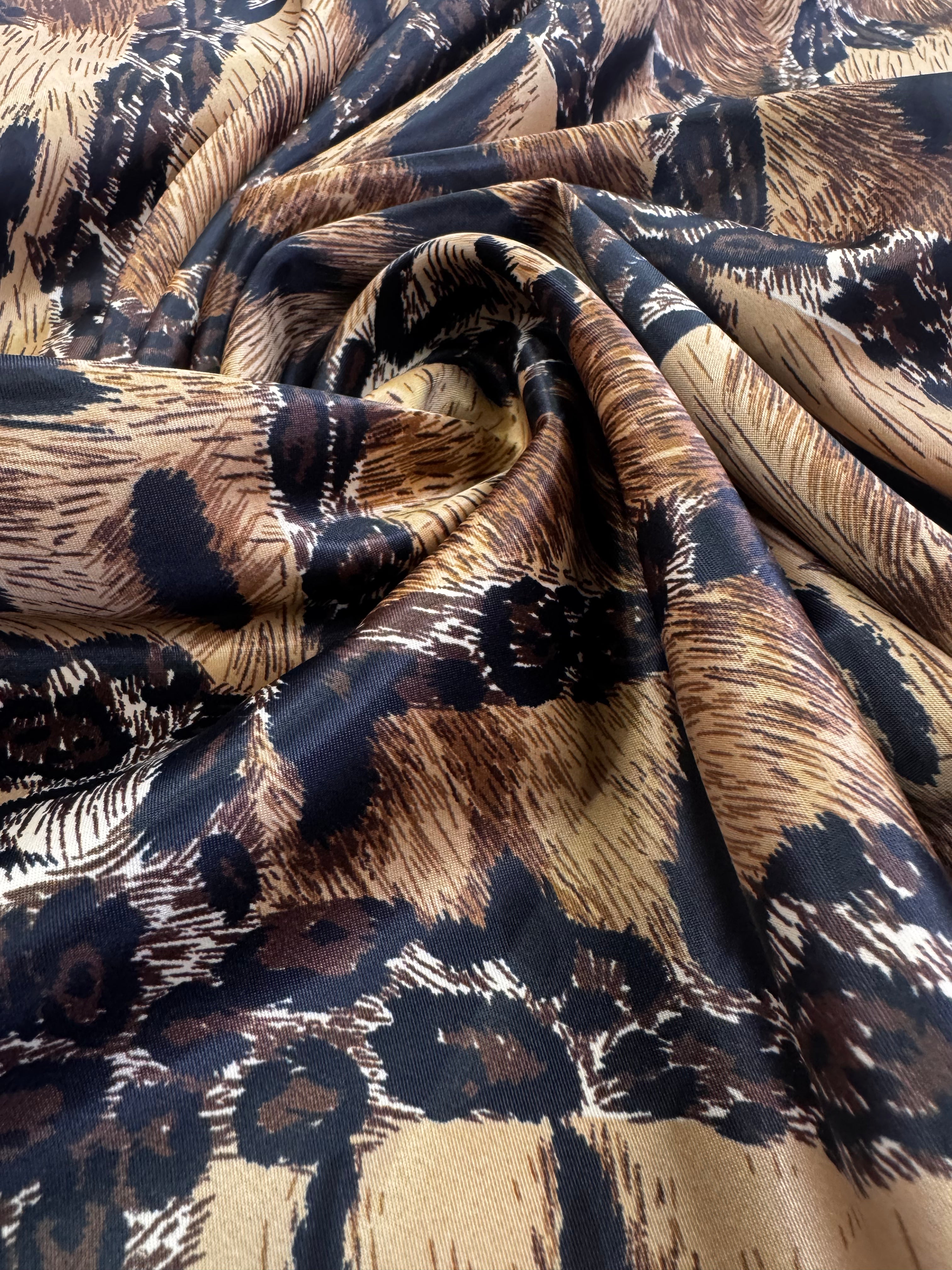 Matase Imprimata Animal Print