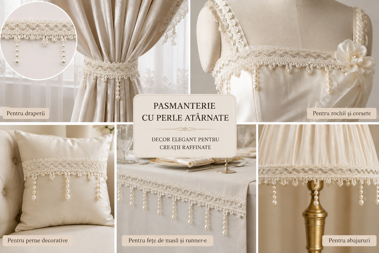 Pasmanterie cu perle