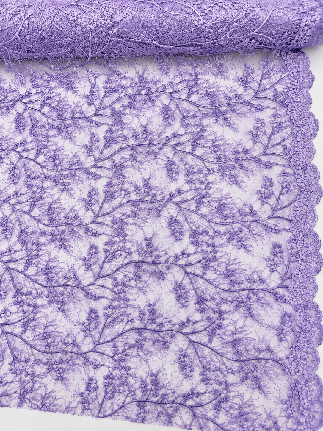 Broderie Cu Paiete Fine - Lila