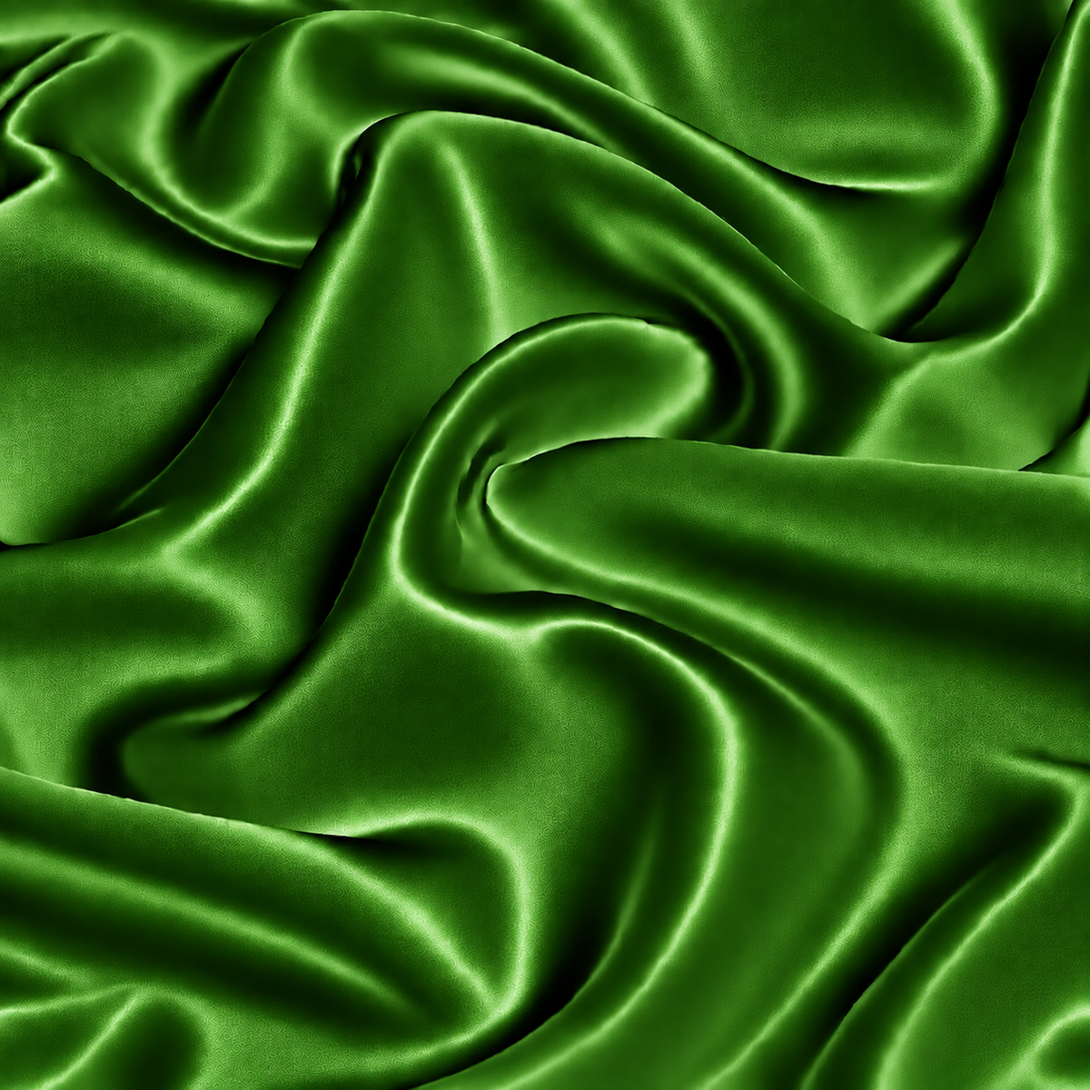 Matase Sintetica elastica, Verde