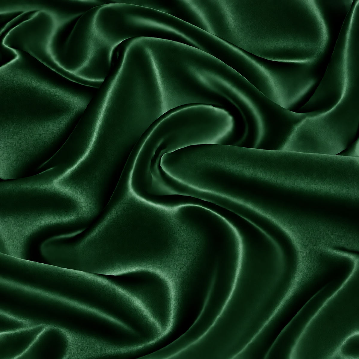 Matase Sintetica elastica, Verde Inchis