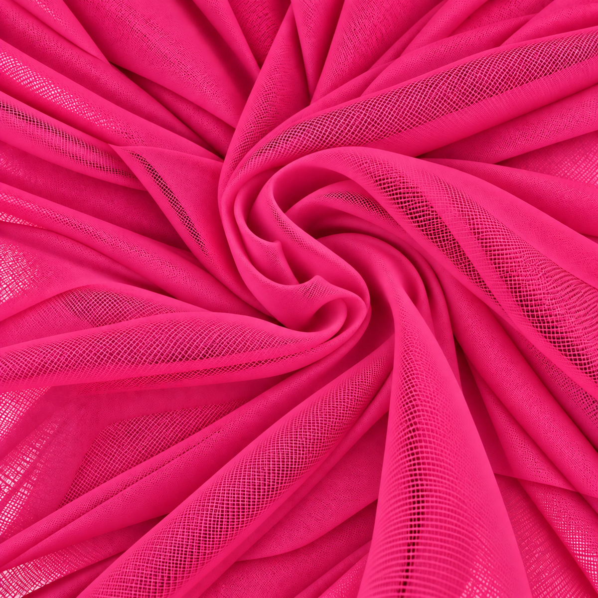 Tull Fin, 2.80 m Latime - Fucsia