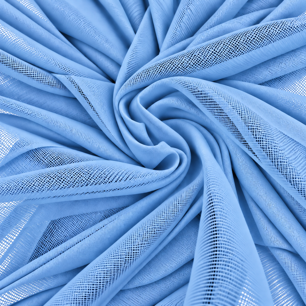Tull Fin, 2.80 m Latime - Bleu
