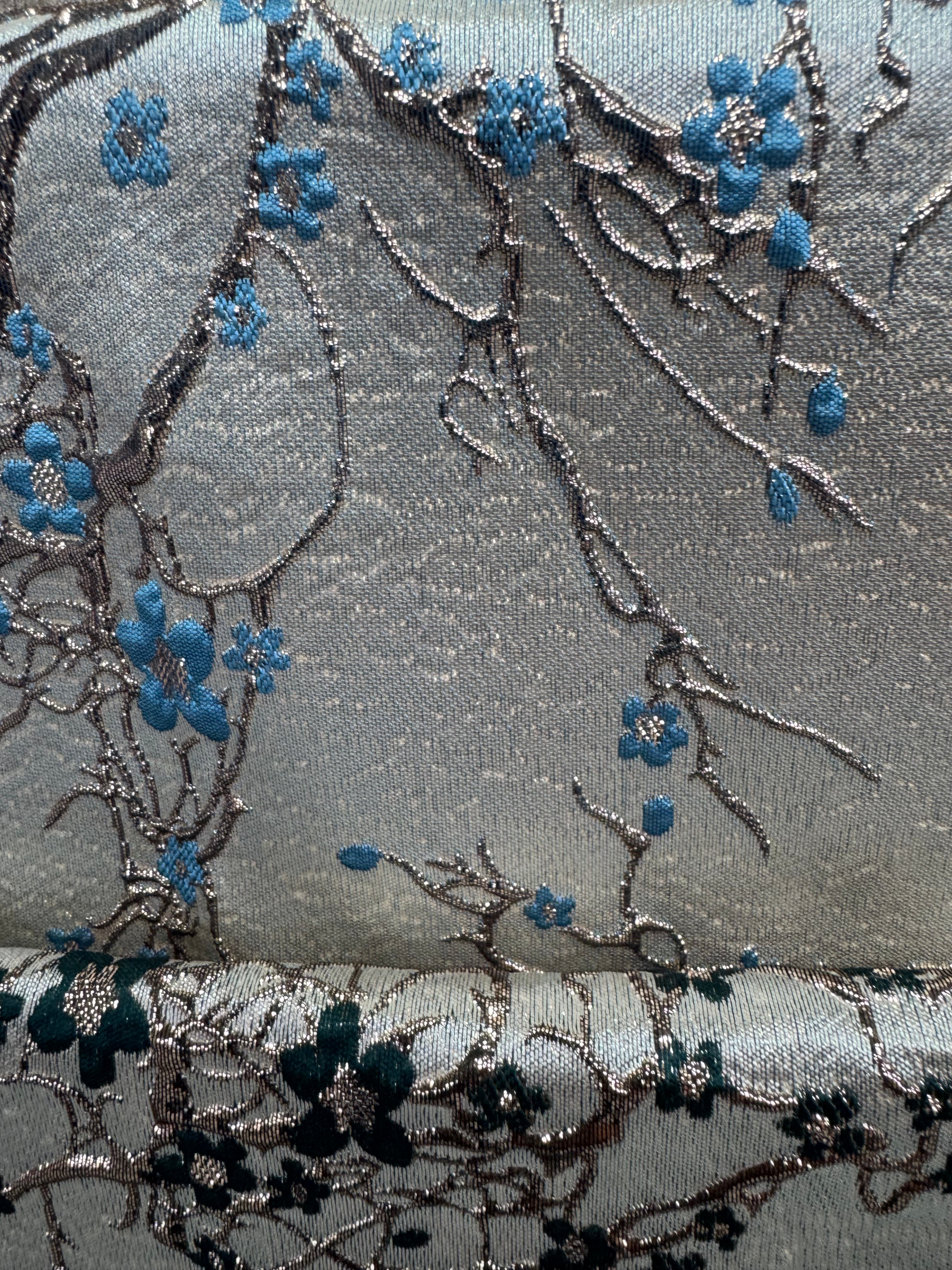 Brocard Cu Fir Lame - Bleu