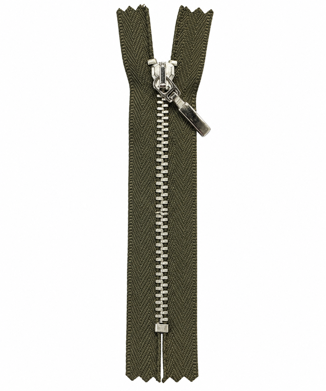 Fermoar Metalic Fix Kaki 11cm