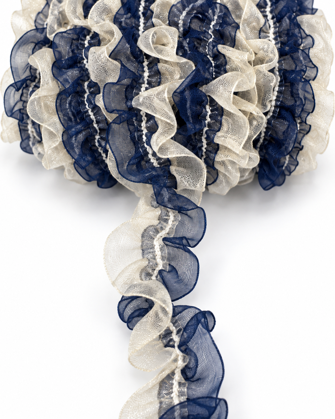 Banda organza pe elastic 2cm - pret pe metru