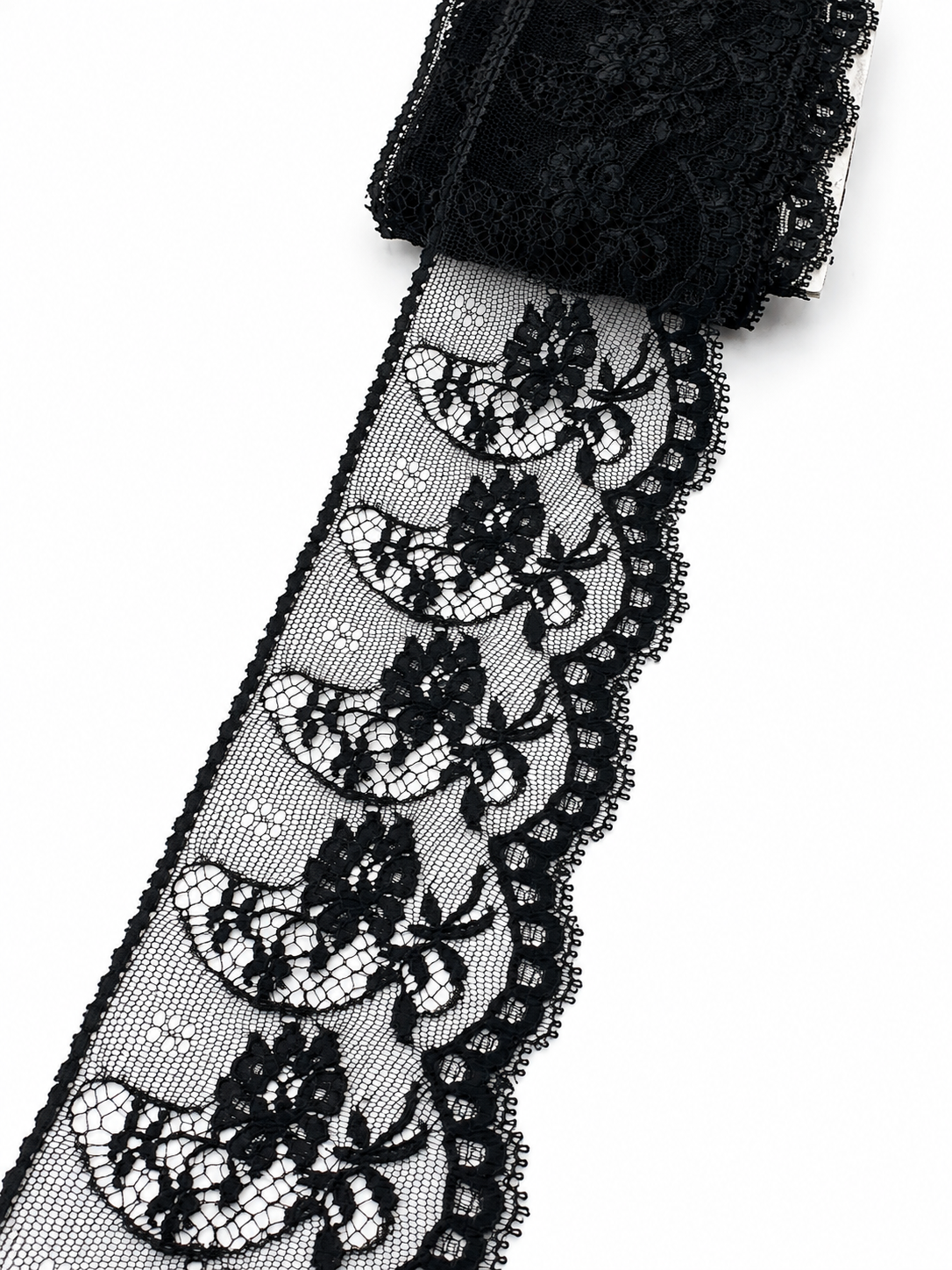 Dantela Neagra 6cm - pret pe metru