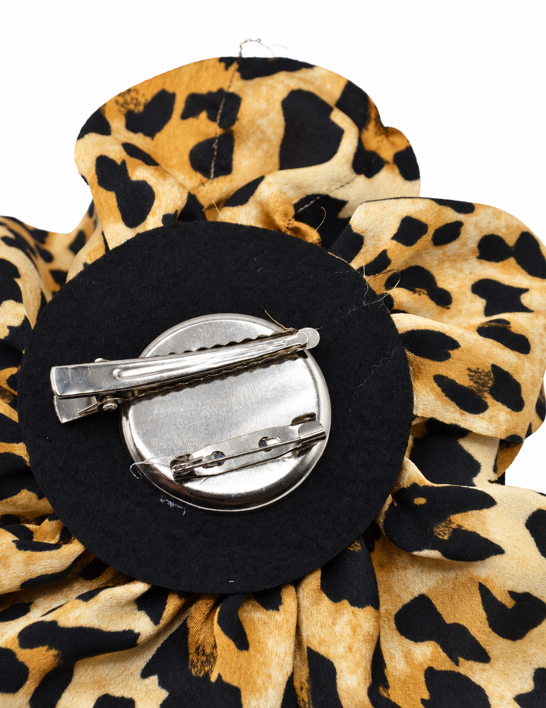 Floare Din Matase Animal Print 15cm