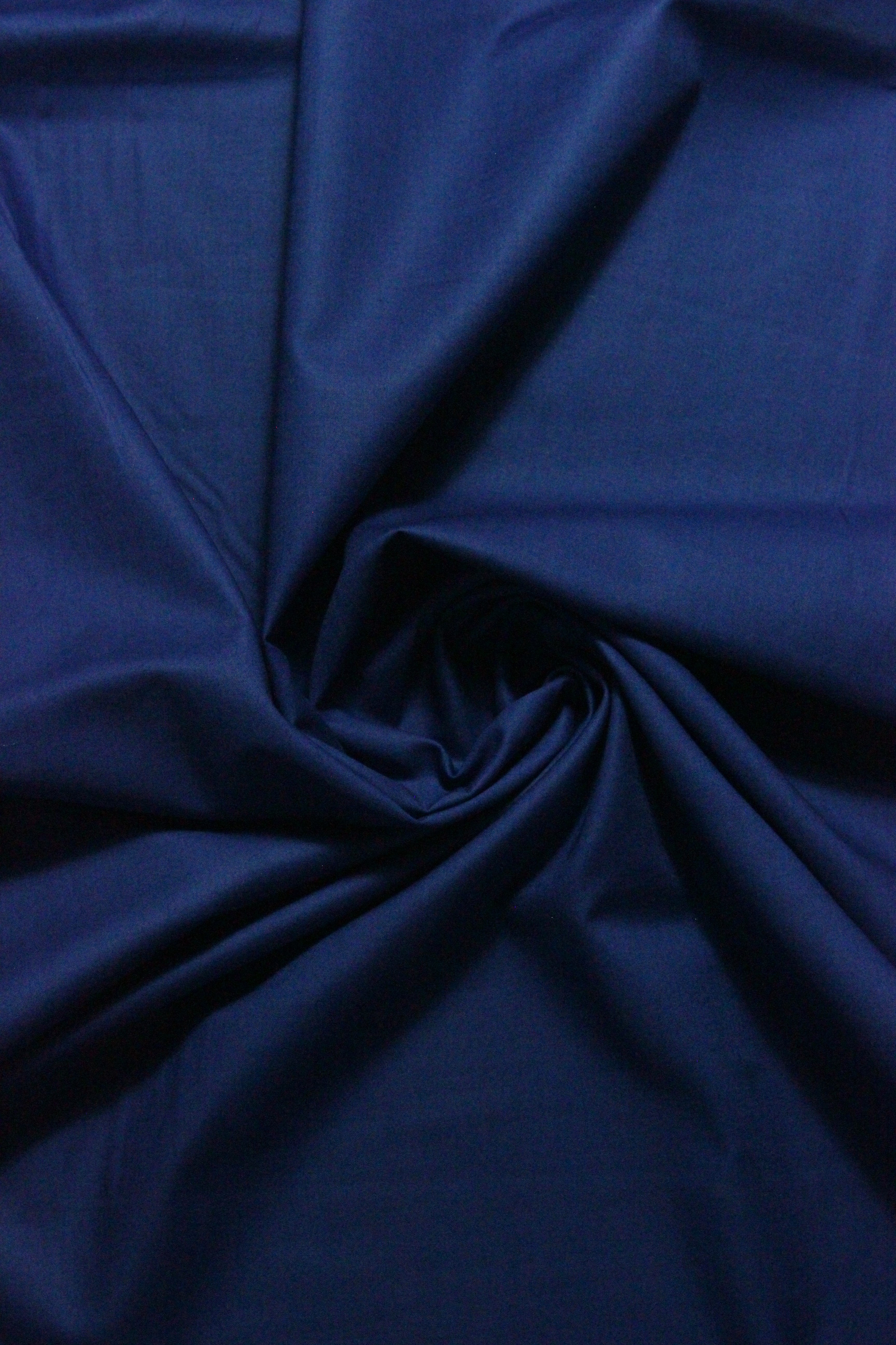 Batist De Bumbac Usor Elastic Albastru