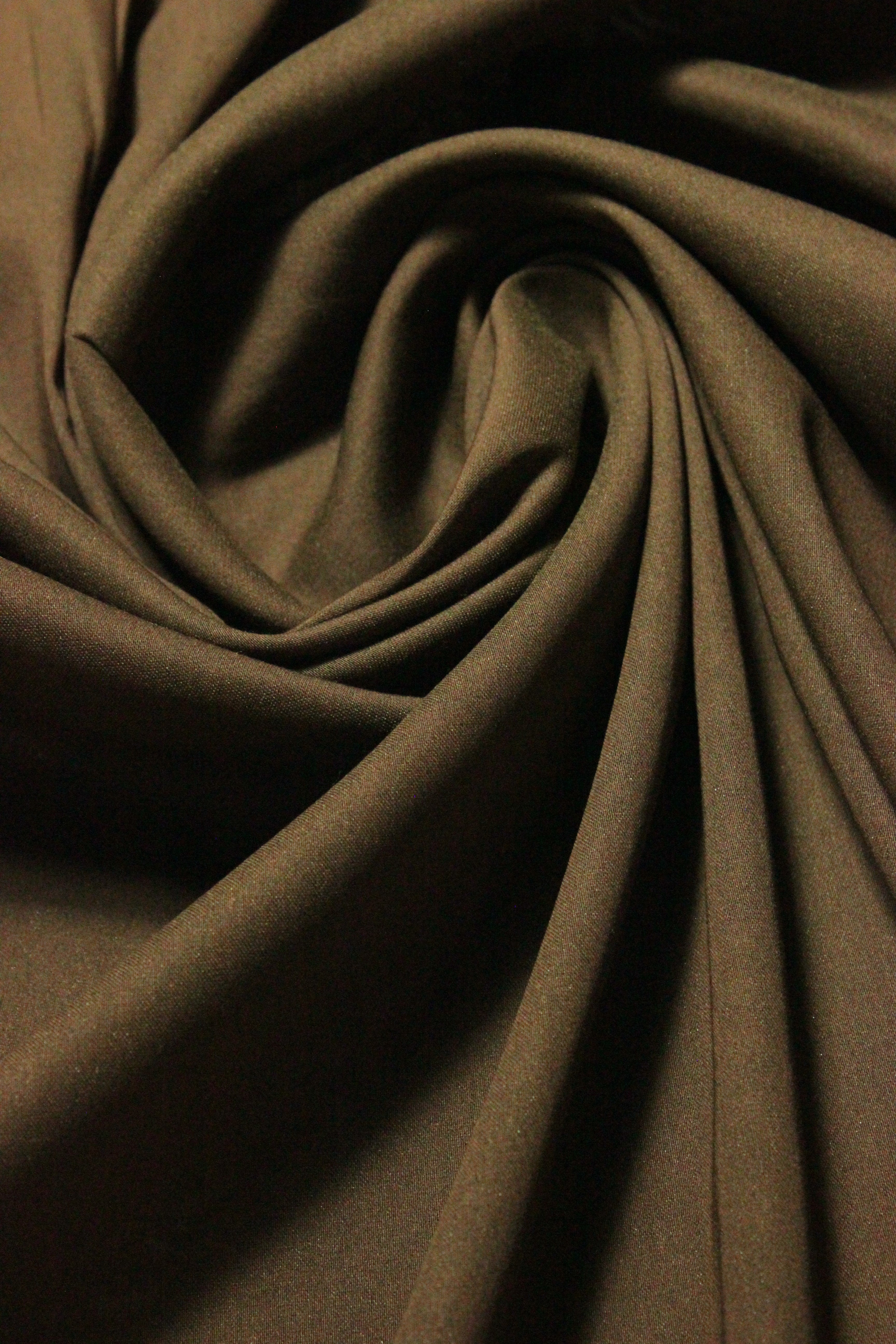 Batist De Bumbac Foarte Elastic, Maro Ciocolata