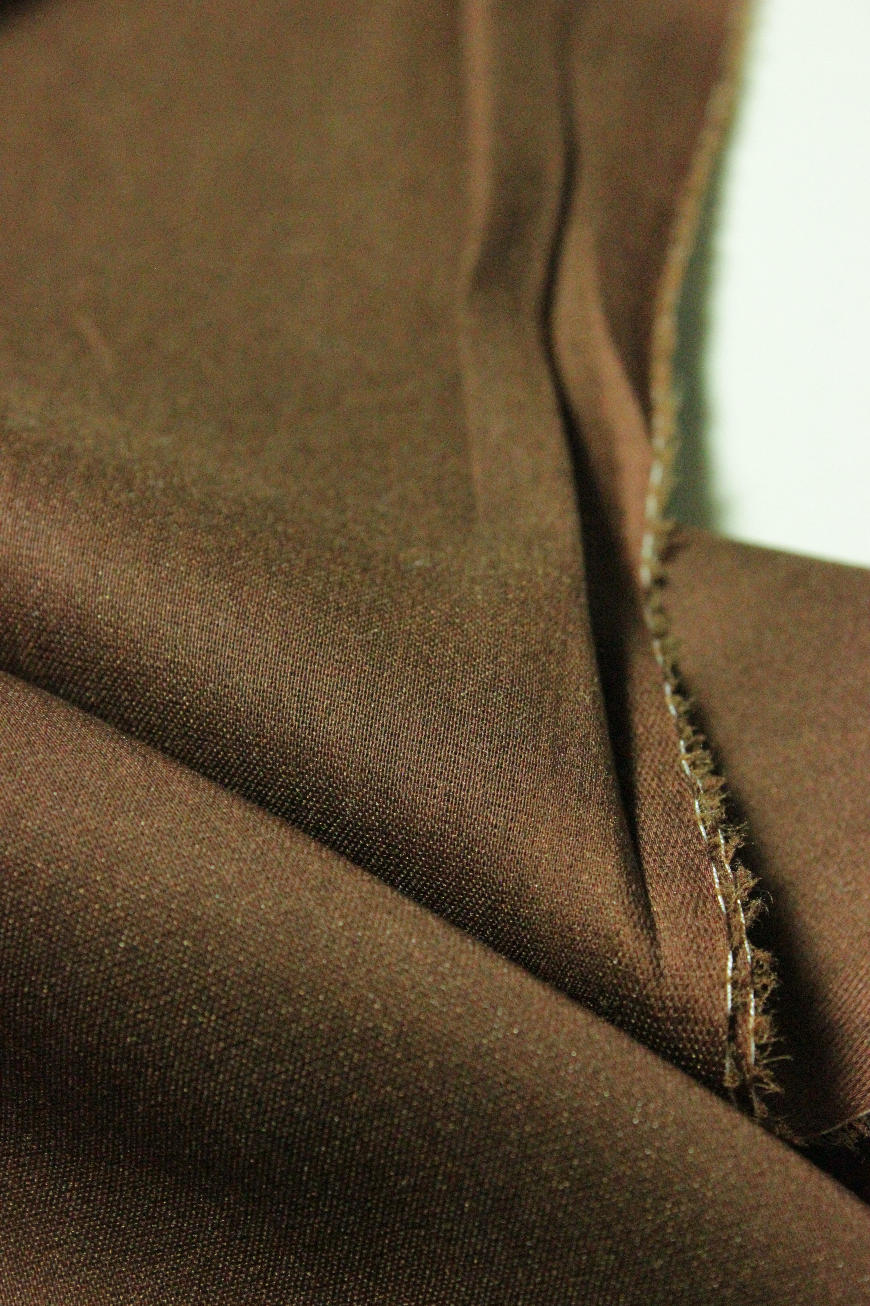 Batist De Bumbac Foarte Elastic, Maro Ciocolata