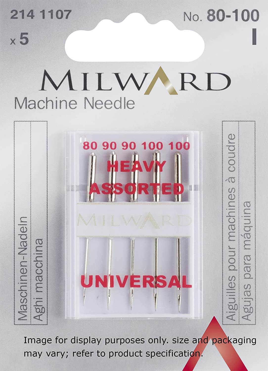 Ace De Cusut Asortate Pentru Masina Casnica, No.80-100, x5 Buc/Set