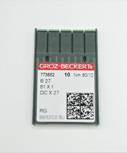 Ace Industriale GROZ-BECKERT Pentru Triploc, B 27, 80/12, (10Buc/Set)