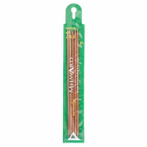 Andrele Bambus Cu Varf Dublu, 15cm, nr.3.0,