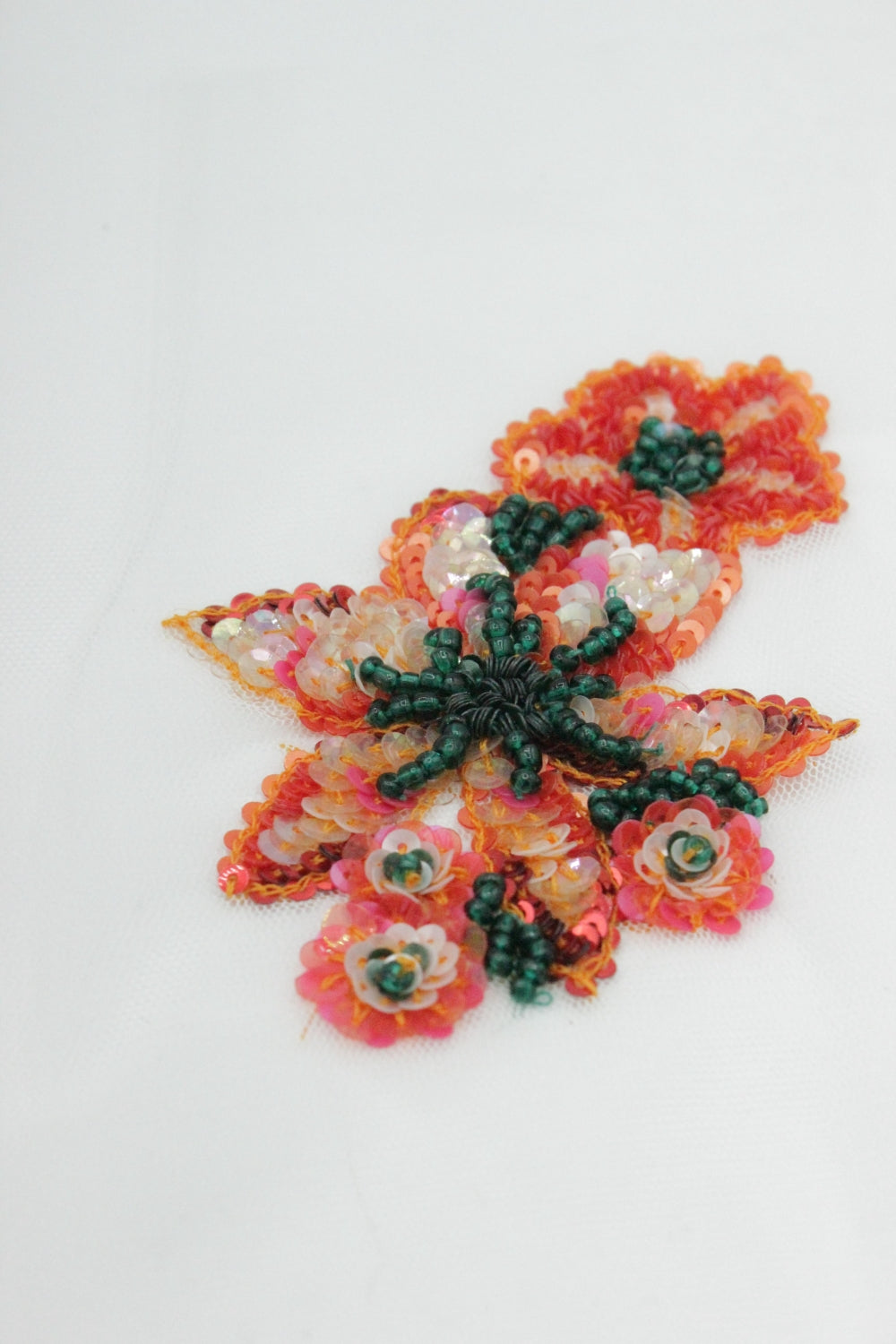Aplicatie Cu Paiete si Margele 8x12cm (2buc)