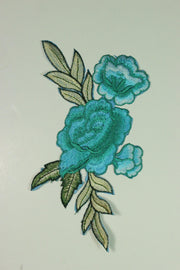 Aplicatie Termoadeziva 20x9cm, Turcoaz