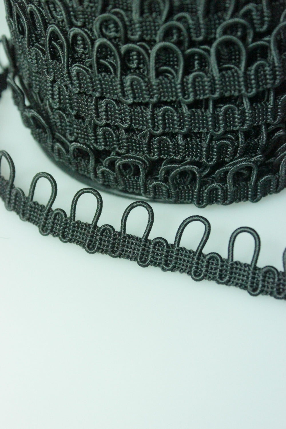 Banda Cu Butoniere Elastice, 17mm, Negru