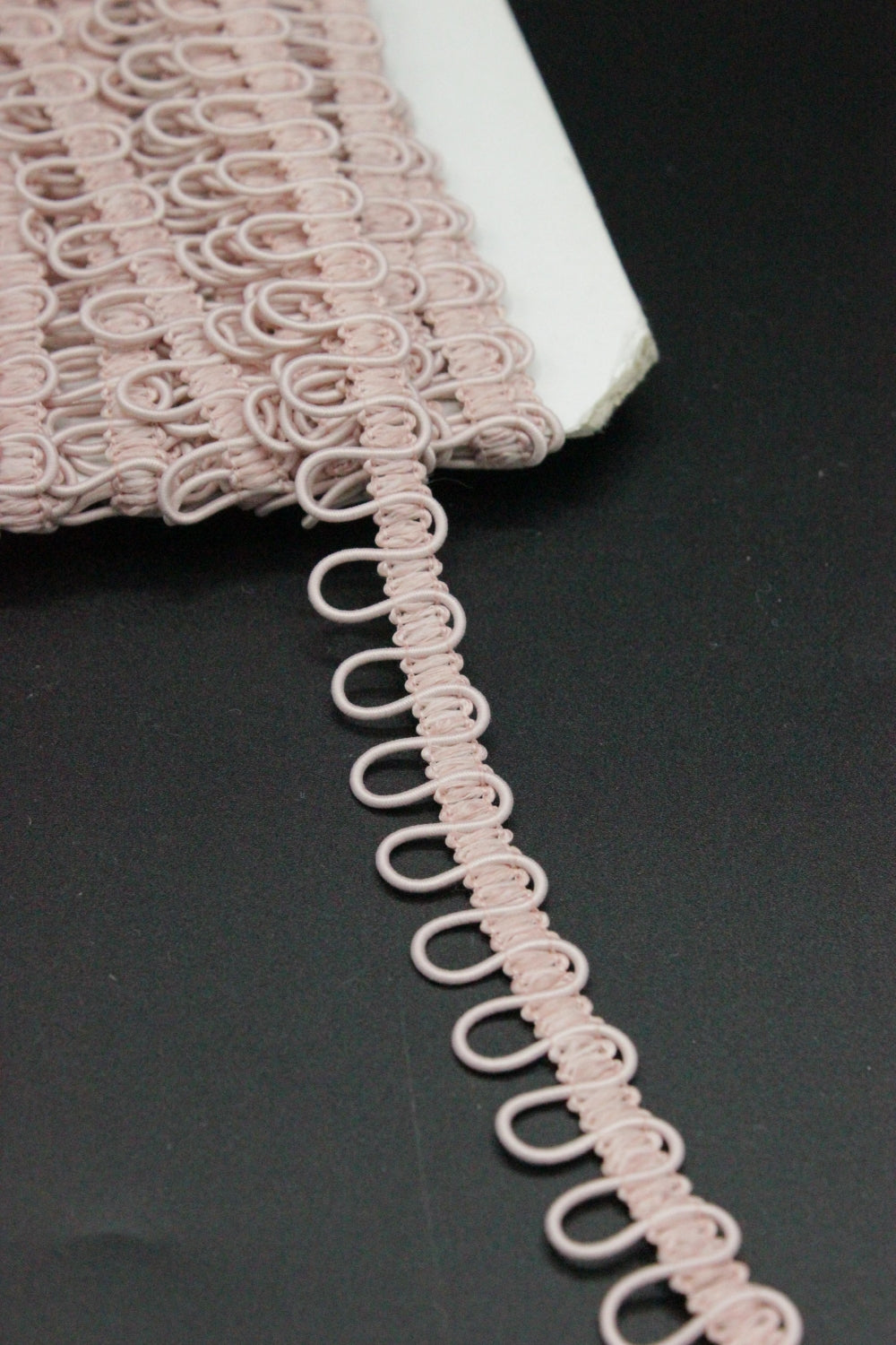 Banda Cu Butoniere Elastice, 17mm, Roz