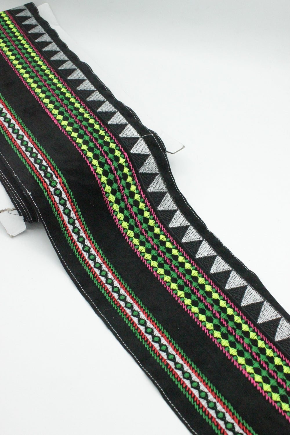 Banda De Catifea Brodata, 14cm