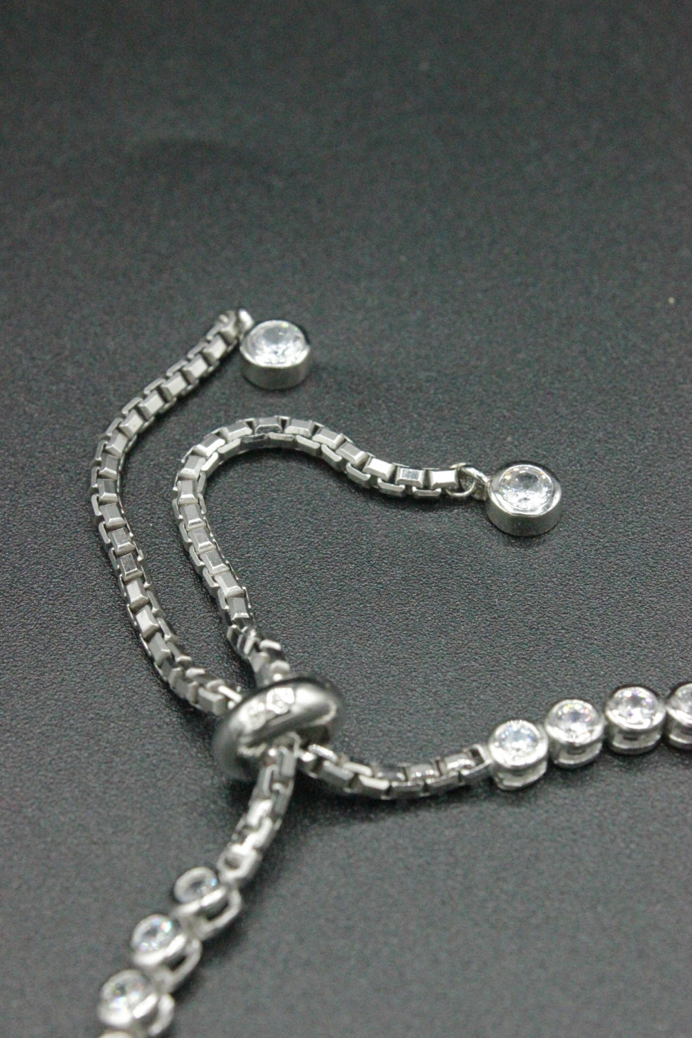 Bratara Din Argint cu Pietre Din Zircon, Roz