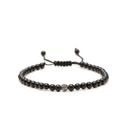 BRATARA ONIX MAT & ARGINT 925, DAMA