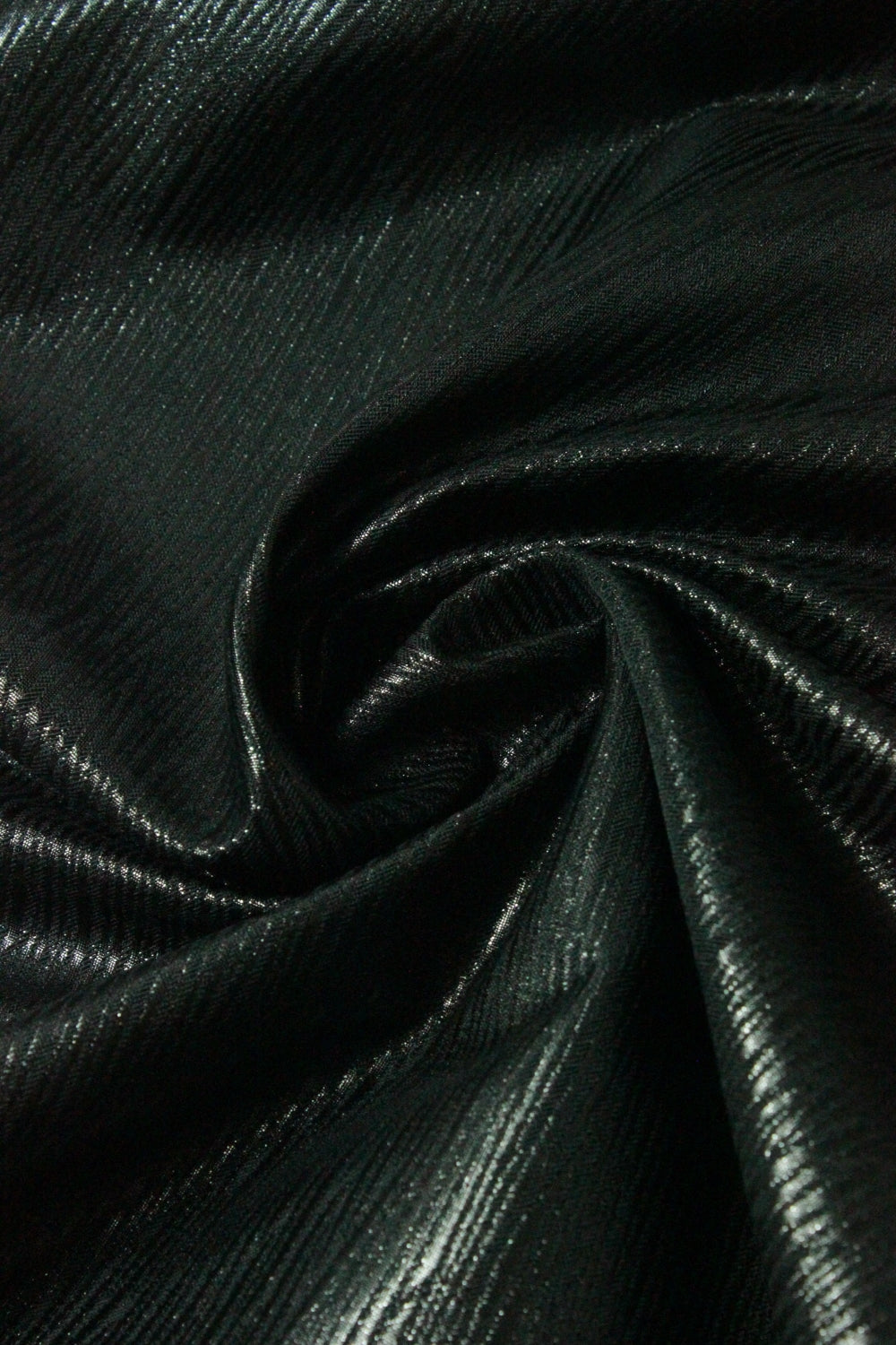 Brocard Subtire, Negru Cu Fir Lame