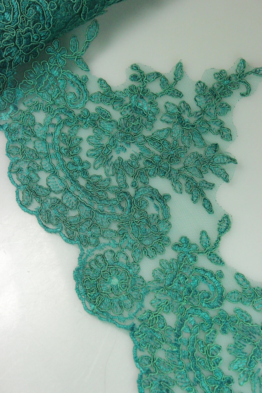 Broderie 19cm, Verde
