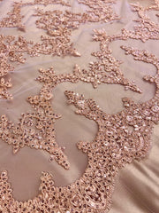 Broderie Cu Paiete Fine, Piersica