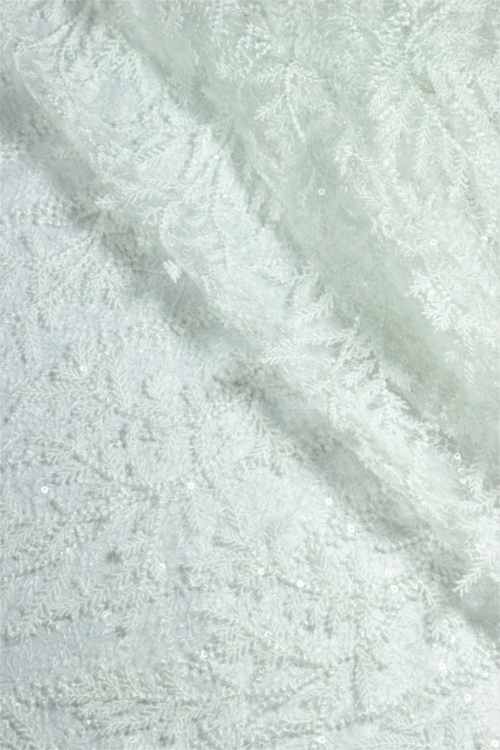 Broderie Ivoire Cu Paiete Fine