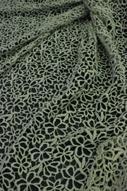 Broderie Sparta De Bumbac, Bej Inchis
