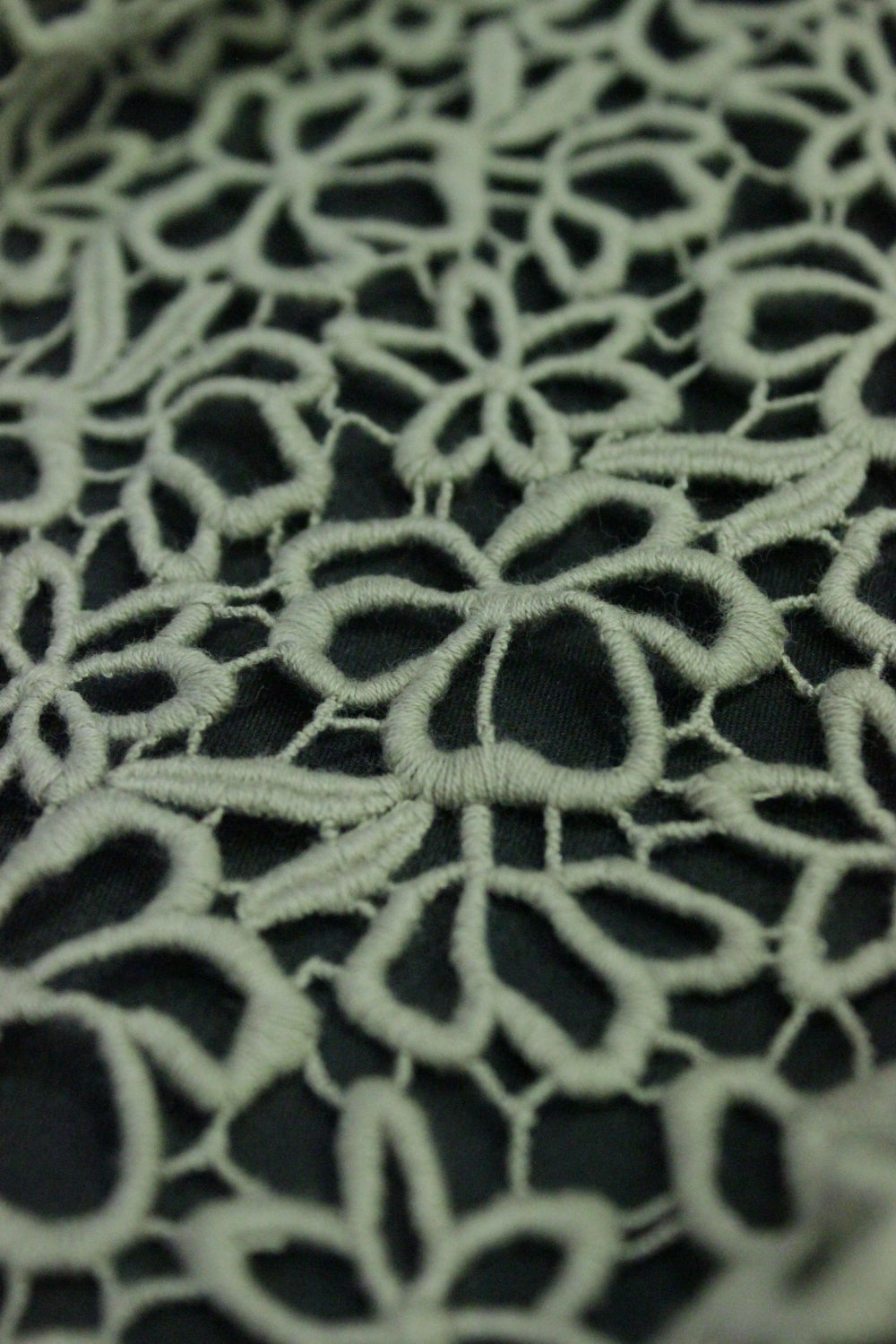 Broderie Sparta De Bumbac, Bej Inchis